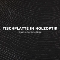 Outsunny Gartentisch, rund, klappbar, für 2 Personen, Holzoptik, Stahl+Kunststoff, dunkelgrau, 60 x 60 x 73 cm(m-5)