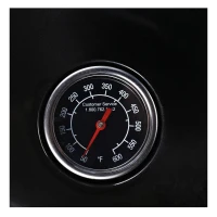 Outsunny Grillwagen Kohlegrill Standgrill BBQ rund mit Aschefänger Metall Schwarz Ø57 x 94 cm(m-8)