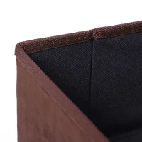 PawHut Pet Stairs Washable Fleece Faux Suede Cover 3 Step Dog Cat Foldable Portable Mobility Assistance 41 x 19cm Brown(m-8)