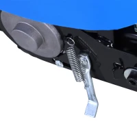 HOMCOM Patinete Eléctrico Plegable para Niños y Adolescentes de +7 Años con Manillar Ajustable en Altura 78x37x87-95 cm Azul(m-9)