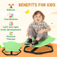 AIYAPLAY Elephant-Shaped Spinning Chair for Autism, 3-6 Years, Green(m-4)
