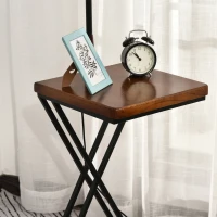 HOMCOM Lampada da Terra Moderna con Caricatore Wireless e Testa Flessibile per Soggiorno, Camera da Letto e Ufficio, 36x36x165 cm(m-9)