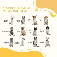 PawHut Hundegitter Treppengitter Absperrgitter, faltbar, Kiefernholz, 187 cm x 44 cm x 70 cm, Natur(m-4)