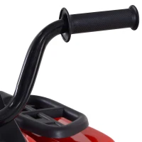 HOMCOM Mini Quad Elettrico per Bambini per Esperienza di Guida Realistica 12V Velocità Massima 6km/h Lettore Musica MP3 Luci e Fanali, 120x79x78.5cm(m-8)