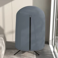 Outsunny 190 x Φ128cm Hanging Egg Chair Furniture Cover - Grey(m-9)