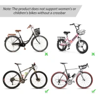 HOMCOM Foldable 3 Bike Carrier Rear Hitch Mount Bicycle Rack W/ Straps Car Trunk SUV Travel Transit(m-6)