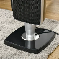 HOMCOM 31 Inch Space Heater, 1000W/2000W Ceramic Electric Heater and Fan, Overheating & Tip-Over Protection, 8H Timer, 60° Oscillation, Portable Heater for Home(m-8)