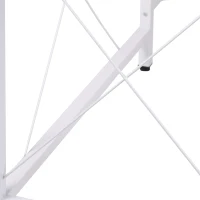 HOMCOM Escritorio Esquinero Moderno con Marco de Acero Carga 70 kg para Oficina Hogar Estudio 150x150x76 cm Roble(m-9)