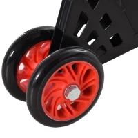 DURHAND Cavalletto Alzamoto Posteriore Universale e Regolabile Cavalletto Spostamoto per Moto Sportive Fino 200kg Nero(m-7)