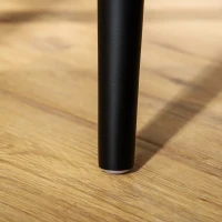 HOMCOM Dressing Table Set with Mirror and Stool, Vanity Makeup Table with 3 Drawers and Open Shelves for Bedroom, Living Room, White(m-9)