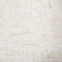 HOMCOM Lámpara de Mesita de Noche con Casquillo E14 Máx. 40W Cristal Giratorio y Base de Metal para Dormitorio 20x20x47cm Crema(m-9)