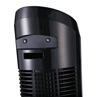 HOMCOM Ventilatore a Torre con Funzione Oscillante, 45W, 3 Modalità, Plastica ABS, 27x27x75cm, Nero(m-8)