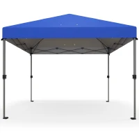 Outsunny 3 x 3m Pop-Up Gazebo, with Accessories - Blue(m-11)