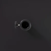 Outsunny Φ35/38/48MM 18KG Steel Square Parasol Stand Base w/ Adjustable Knob Umbrella Stand Garden Patio Outdoor Home, Black(m-8)