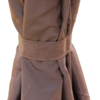 Outsunny 3 x 4m Garden Gazebo, Double Roof Marquee Canopy Shelter with Sidewalls, Solid Steel Frame for Garden, Lawn, Backyard and Deck(m-9)