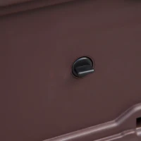 Outsunny Fioriera da Balcone Auto-irrigante con Gancio per Ringhiera Regolabile e Indicatore Acqua(m-9)