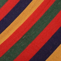 Outsunny Stabhängematte Hängematte wetterfest UV-beständig 2 x 1 m bis 120KG Baumwoll-Polyester-Mischung Bunt(m-8)