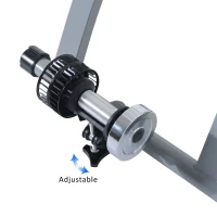 HOMCOM Turbo Trainer Magnetic Bike Trainer Indoor Exercise Bike Trainer Stand Magnetic Resistance Bicycle Training Stand for Mountain & Road Bikes 26'' to 28'' and 700C Wheels, Sliver(m-9)