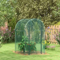 Outsunny 120 x 120cm Mini Polytunnel Greenhouse(m-2)