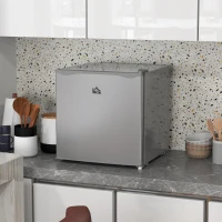 HOMCOM 35L Mini Freezer, -24℃ to -14℃ Temperature - Grey(m-2)