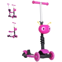 Monopattino Elettrico Pieghevole 120W Monopattino Elettrico HOMCOM Per Bambini - Pieghevole 120W, Velocità 12km/h, Portata 50kg Monopattino 120W - Foto 5