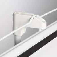 HOMCOM Projektionsleinwand im 4:3-Format, Kinoleinwand, Präsentationsfläche für Zuhause oder Büro, Weiß(m-8)