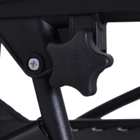 Outsunny Zero Gravity Chair Metal Frame Texteline Armchair Outdoor Folding and Reclining Sun Lounger with Head Pillow for Patio Decking Gardens Camping, Black(m-8)