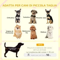 PawHut Cuccia per Cani Impermeabile da Esterno in Legno di Abete, 82 x 58 x 58cm(m-6)