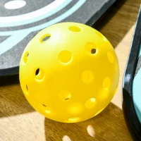 SPORTNOW Pickleball-Set mit 4 Schlägern, 4 Bällen, Tragetasche, leicht und robust, Blau+Schwarz(m-7)