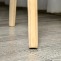 HOMCOM Modern Side Table with Hidden Storage Space, Round Night Stand with Removable Tray Wood Frame End Coffee Table for Living Room, Set of 2, Grey(m-9)