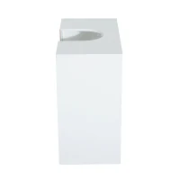 HOMCOM Bathroom Under Sink Storage Cabinet 2 Door Wooden Cupboard Vanity Units(m-5)