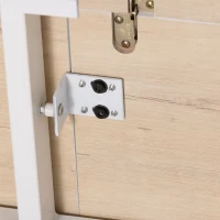 HOMCOM Klappbarer Esstisch, ausziehbar, industrieller Stil, MDF-Holzoptik, Metall, 120-160 x 80 x 76 cm, Eiche(m-9)