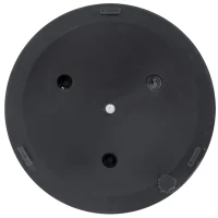 Outsunny Base per Ombrellone Rotonda in HDPE da 14kg per Pali da Ф35-38-48mm, Ø49x32A cm, Nero(m-9)