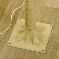 HOMCOM Árbol de Flor de Cerezo con 48 Luces LED IP44 en Blanco Cálido Decoración para Interiores 18x18x120 cm Caqui(m-9)