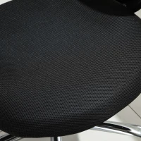 Vinsetto Sedia da Ufficio Ergonomica con Funzione Dondolio Basculante, Schienale con Rete Traspirante, Regolabile e con Ruote Girevoli, 73x63x117-126.5 cm(m-8)