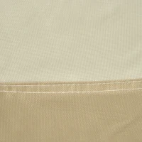 Outsunny 600D Oxford Cloth Furniture Cover 3 Seat Rattan Chair Protector Large Garden Patio Outdoor Waterproof L152 x W87 x H58-79cm(m-7)