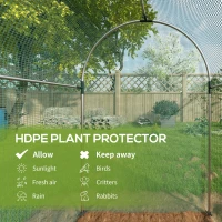 Outsunny 240 x 120cm Mini Polytunnel Greenhouse(m-4)