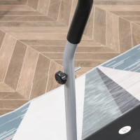 HOMCOM Cinta de Correr Plegable Velocidad de 1-10km/h Cinta de Andar Eléctrica con Pantalla LCD Botón de Emergencia y Carga Máx. 110 kg para Fitness Hogar Oficina 122x62,5x119 cm Plata y Negro(m-9)