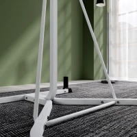 HOMCOM Freestanding Boxing Punch Bag & Speed ball Station, for Home Gym, White(m-7)