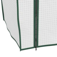 Outsunny Three-Tier Mini Greenhouse - White(m-7)