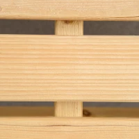 Outsunny Tumbona de Madera Plegable con Respaldo Ajustable en 4 Posiciones Cojín Extraíble Carga 113 kg para Jardín Terraza Camping Exterior 195x59x30 cm Natural(m-8)