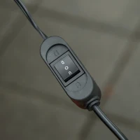 DURHAND Kit de Gato Eléctrico para Coche 12V 15,5-45cm Kit de Elevación de Automóvil 5 Toneladas 40x27,5x18cm Naranja(m-9)