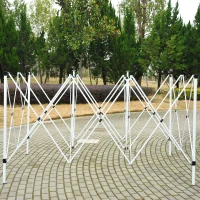 Outsunny Barnum Blanc Côtés Amovibles 4,5 x 3 x 3,2 m(m-5)