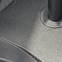 Outsunny Base per Ombrellone in Plastica da 20kg per Pali da 32-38-48mm, 41.5x41.5x35cm(m-7)