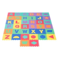 Tapis de jeu en mousse puzzle 38 pièces enfants(m-1)