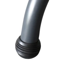 Outsunny 2-Sitzer Hollywoodschaukel Gartenschaukel mit Sonnendach Garten Stahl Hellgrau 170 x 136 x 170 cm(m-9)