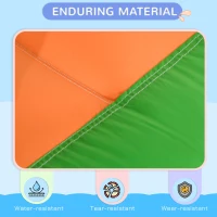 Outsunny 4 in 1 Elephant-Themed Inflatable Water Park, Kids Bouncy Castle, for Ages 3-8 Years - Multicoloured(m-6)