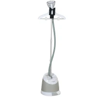 HOMCOM 1800W Standing Clothes Steamer, with Accessories - Grey(m-11)