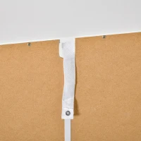 kleankin Mueble Auxiliar de Baño Armario para Baño con 2 Puertas de Persianas Estante Abierto Gran Espacio de Almacenamiento Diseño Moderno 60x30x81,6 cm Blanco(m-9)