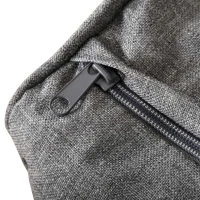 Outsunny 5 Pieces Outdoor Patio Furniture Set, Sofa Couch with Glass Coffee Table, Cushioned Chairs and Aluminum Tube, for Balcony Garden Backyard, Grey(m-8)